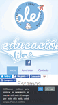 Mobile Screenshot of educacionlibre.org