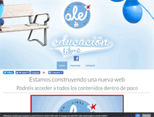 Tablet Screenshot of educacionlibre.org